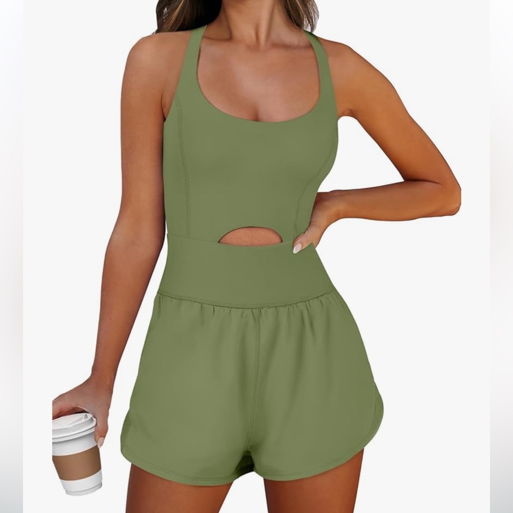 Athletic Workout Romper